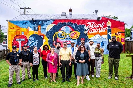 Rhode Island Avenue Mural Unveiling