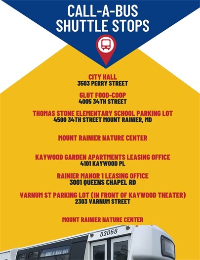 Mount Rainier Day Shuttle Stops