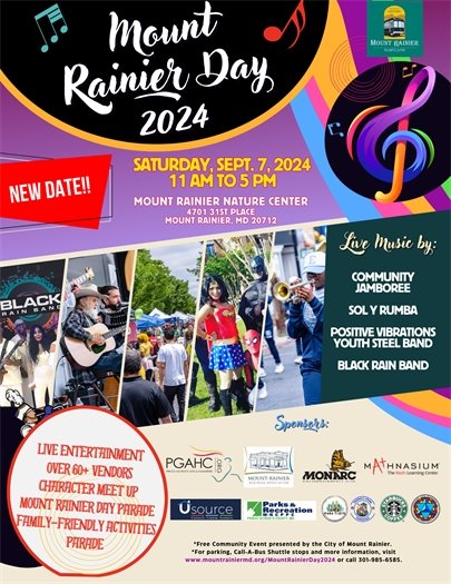 Mount Rainier Day Flyer, September 7, 2024