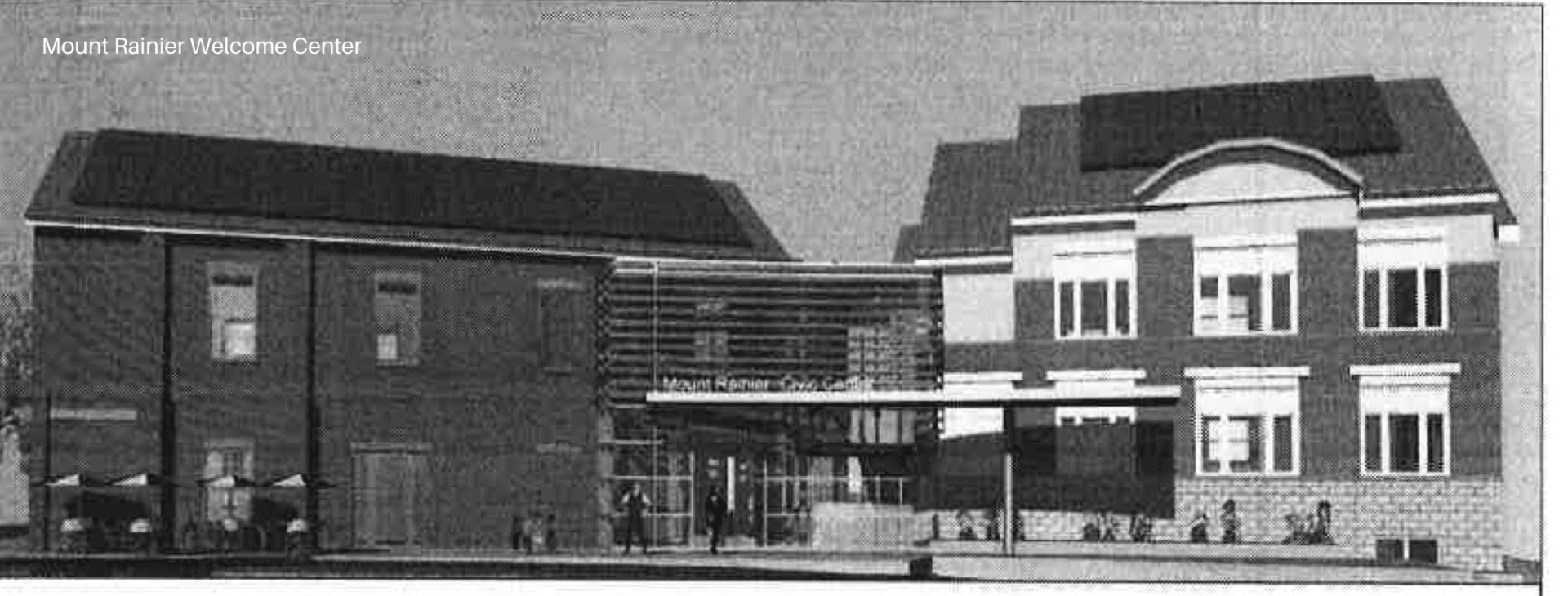 Mount Rainier Welcome Center Rendering